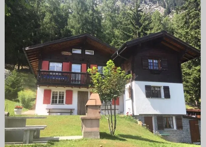 Idyllisches Inmitten Der Walliser Bergwelt * Riederalp