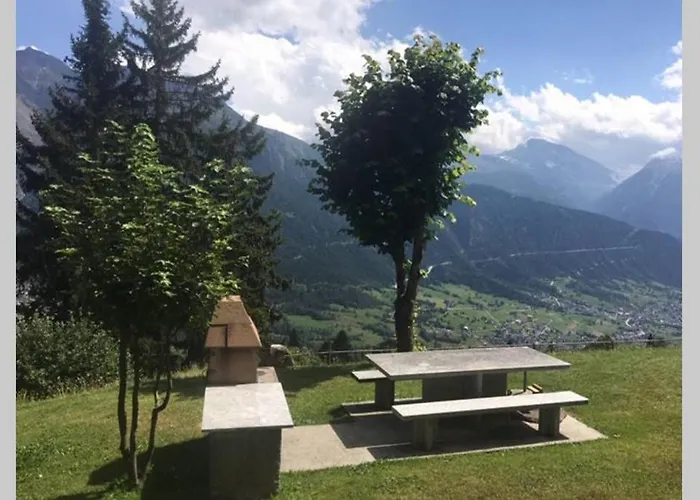 Idyllisches Inmitten Der Walliser Bergwelt Lejlighed Riederalp